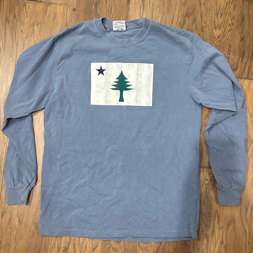 Comfort Colors Blue Crewneck Tee